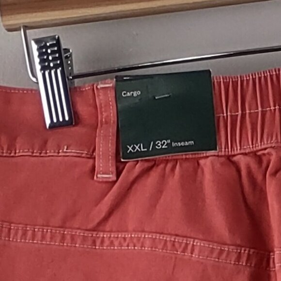Wild Fable Wide Leg Cargo pants Brick Color Size XXL 32" inseam - Picture 4 of 5